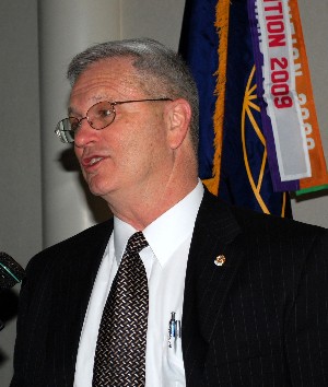 In March, Kenny Watts, symposium chairman, provides the chapter with a report on the recent Force Protection Symposium.